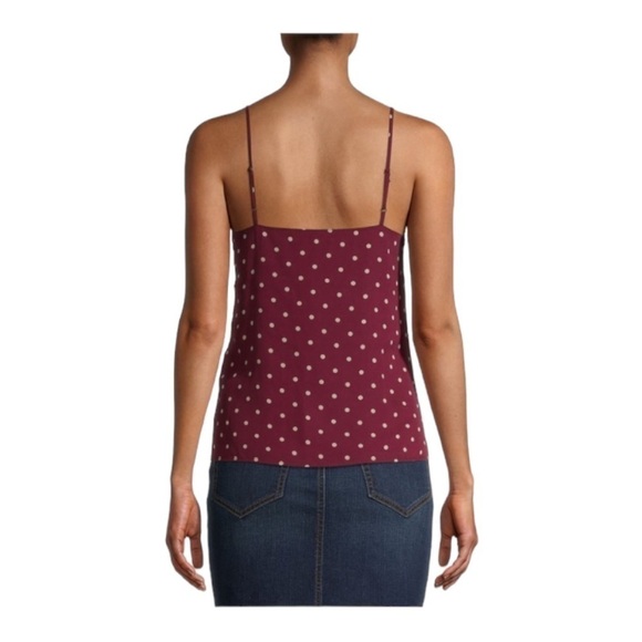 Prospect the label Lace Trim Cami Top Polka dot Print NWOT - Picture 9 of 9